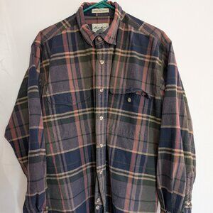 Eddie Bauer Elkhorn Canvas Flannel